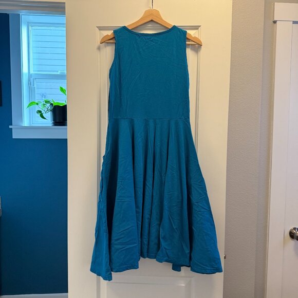 Svaha 3/4 circle twirl dress, size small, robin's egg blue - Picture 2 of 5